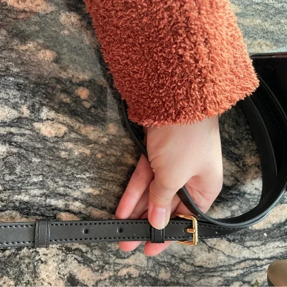 Black Monogram Tote Bag - Picture 10 of 11